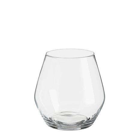 Arja glassvase klar rund - Lindas Dekor