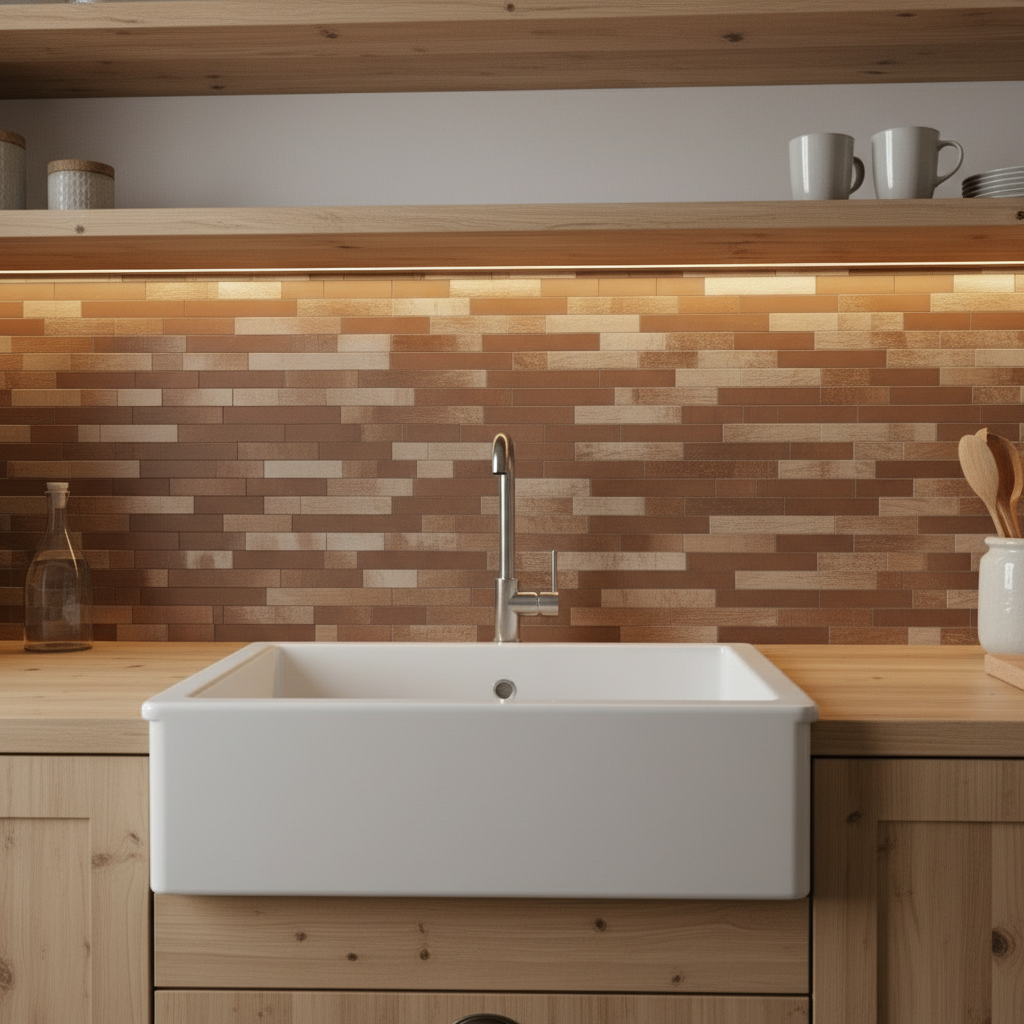 Sofie stav selvklebende veggfliser