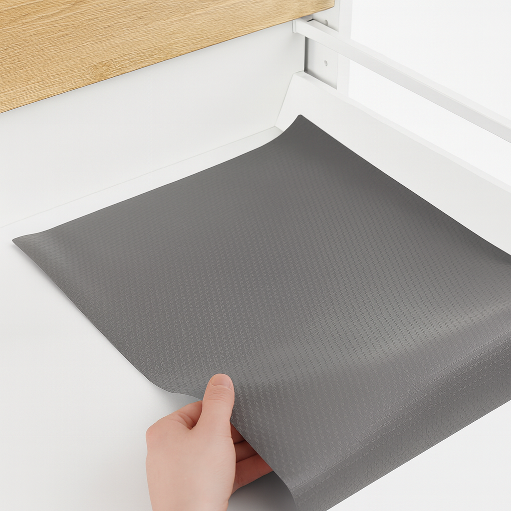 Skuffeinnlegg antiskli, grå