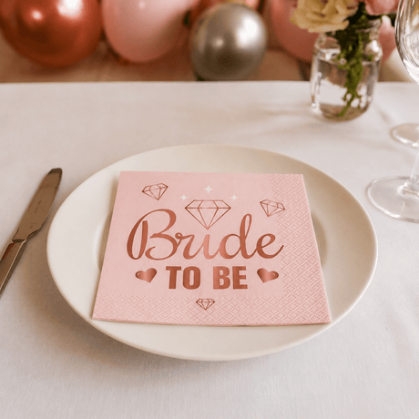 20-pk servetter Brud att vara – Lindas Dekor servetter