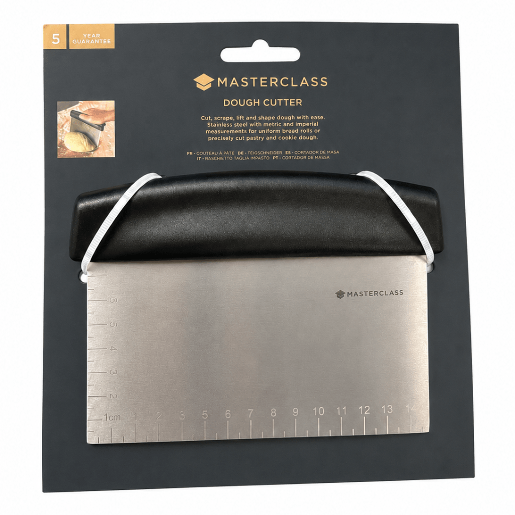 MasterClass-deigskrape i originalemballasjen med sort håndtak og blad i rustfritt stål. - Lindas dekor 