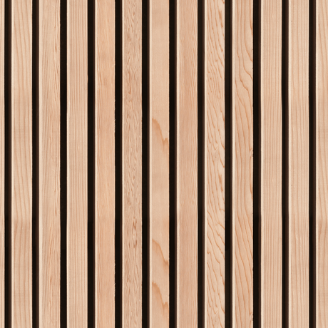 Kontaktplast som etterligner nordiske trepaneler med dybdeeffekt.