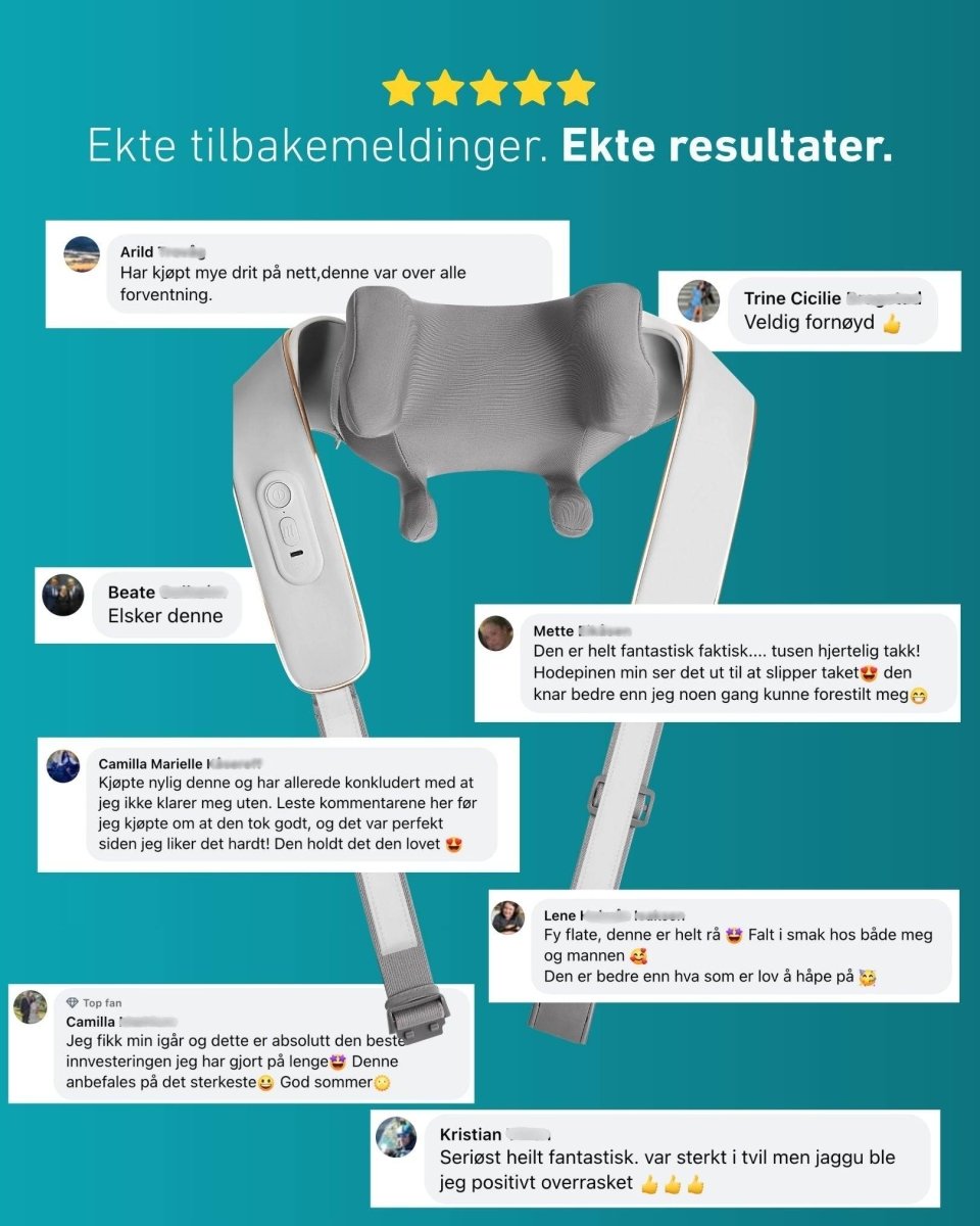 Massasjeapparat for nakke H5 - Lindas Dekor