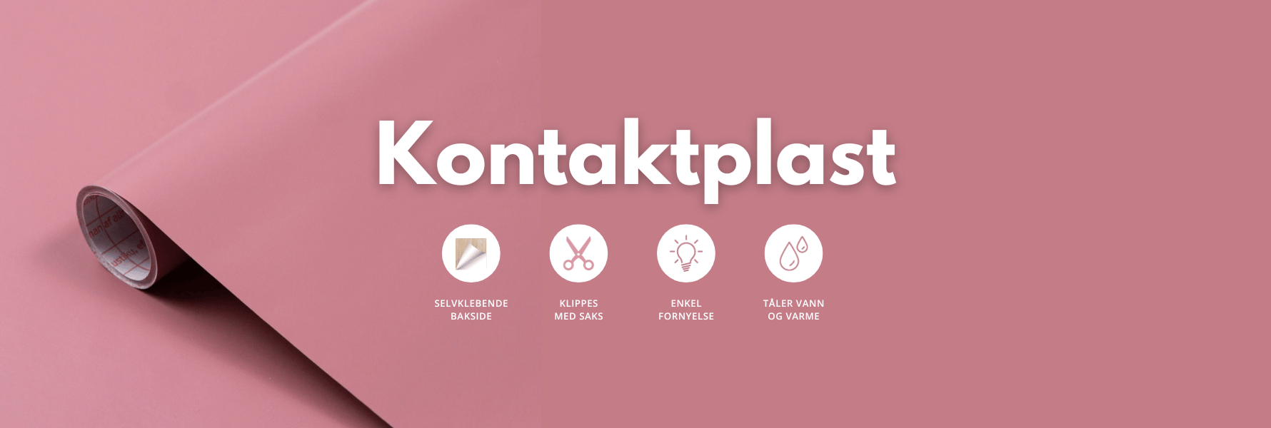 Norges Største Utvalg Av Selvklebende Folie | KONTAKTPLAST - Lindas Dekor