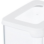 Transparent oppbevaringsboks til pasta og ris