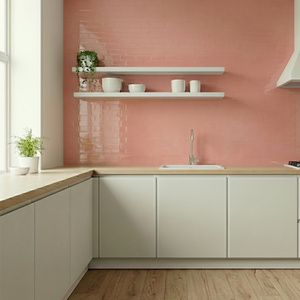 Vareprøve: Adelina Rosa selvklebende veggfliser