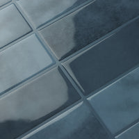 Adelina blå selvklebende veggfliser