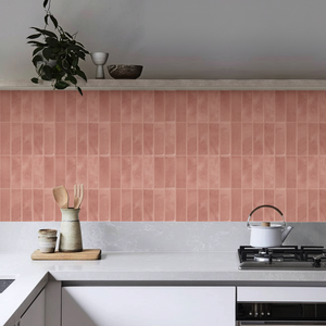 Adelina Rosa selvklebende veggfliser