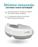 Massasjemaske for hodepine