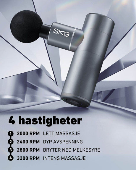 Massasjepistol F3 grå - Lindas Dekor