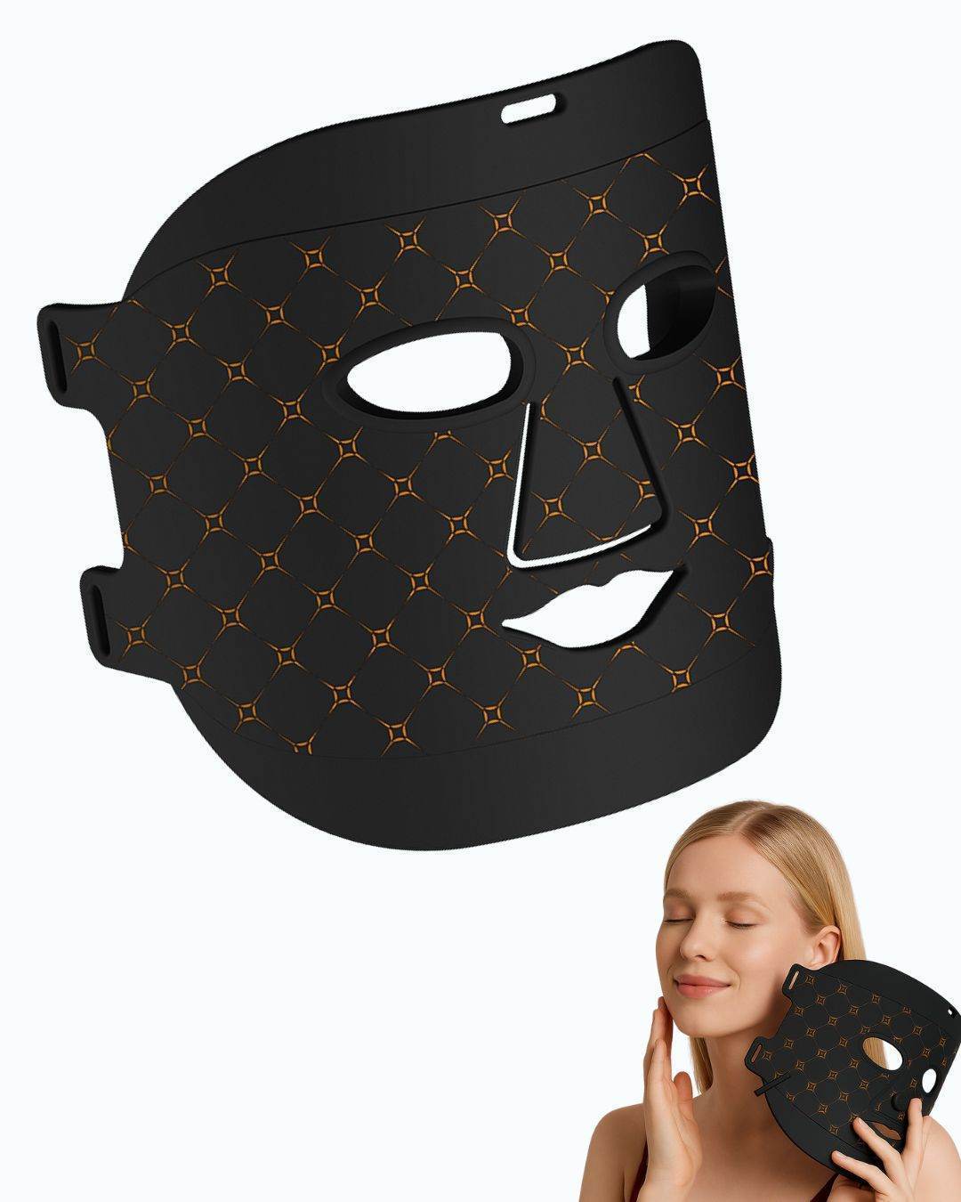 LED-lysmaske ansikt mot akne, rynker og pigmentflekker - EasyVibes