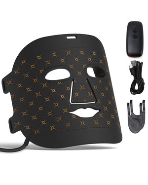 LED-lysmaske til ansikt mot akne, rynker og pigmentflekker