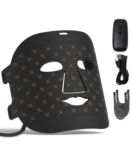 LED-lysmaske til ansikt mot akne, rynker og pigmentflekker