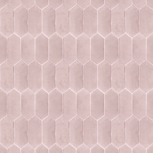 Mathilde pudderrosa selvklebende fliser