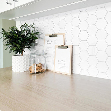 Oak minimal eik folie på kjøkkenskap – oppgrader skap med lys trestruktur
