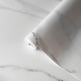 Premium marmor vit kontaktplast