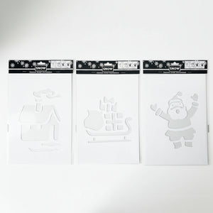 3-pk Julesjablonger 22 x 35 cm