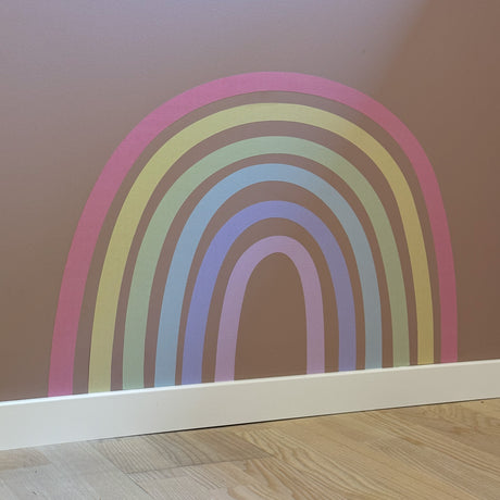 Regnbue klistremerke