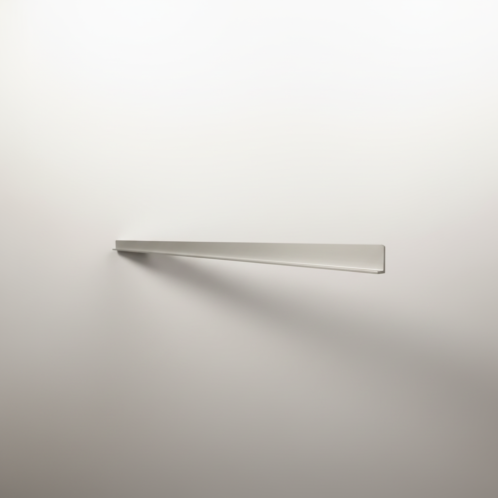 4-pk Endelister til baderomsplater aluminium 1200 mm