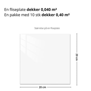 Livia selvklebende veggflis er en elegant og stilren flis perfekt til baderom eller toalett. 