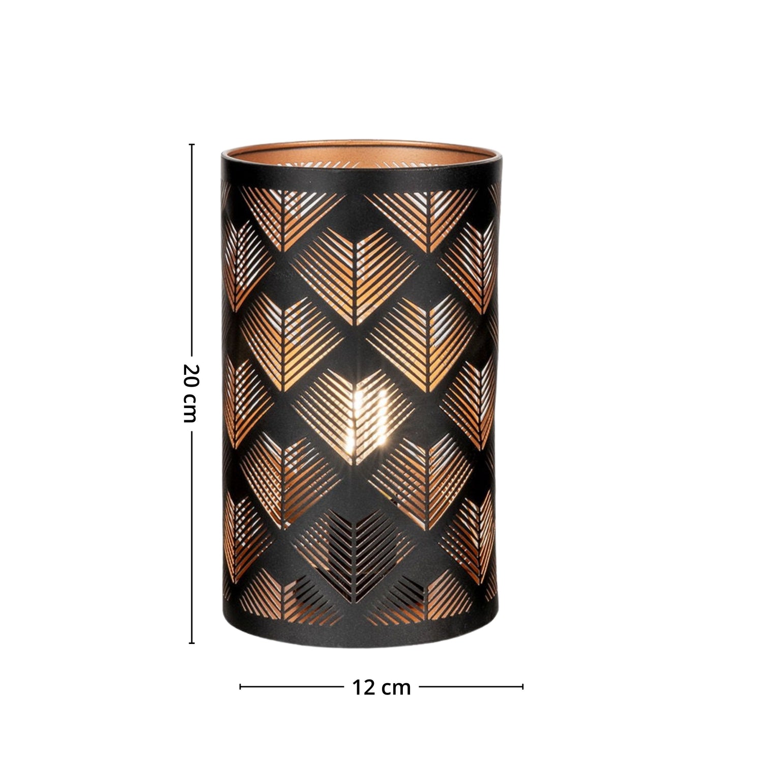 Nata LED lyslykt geo