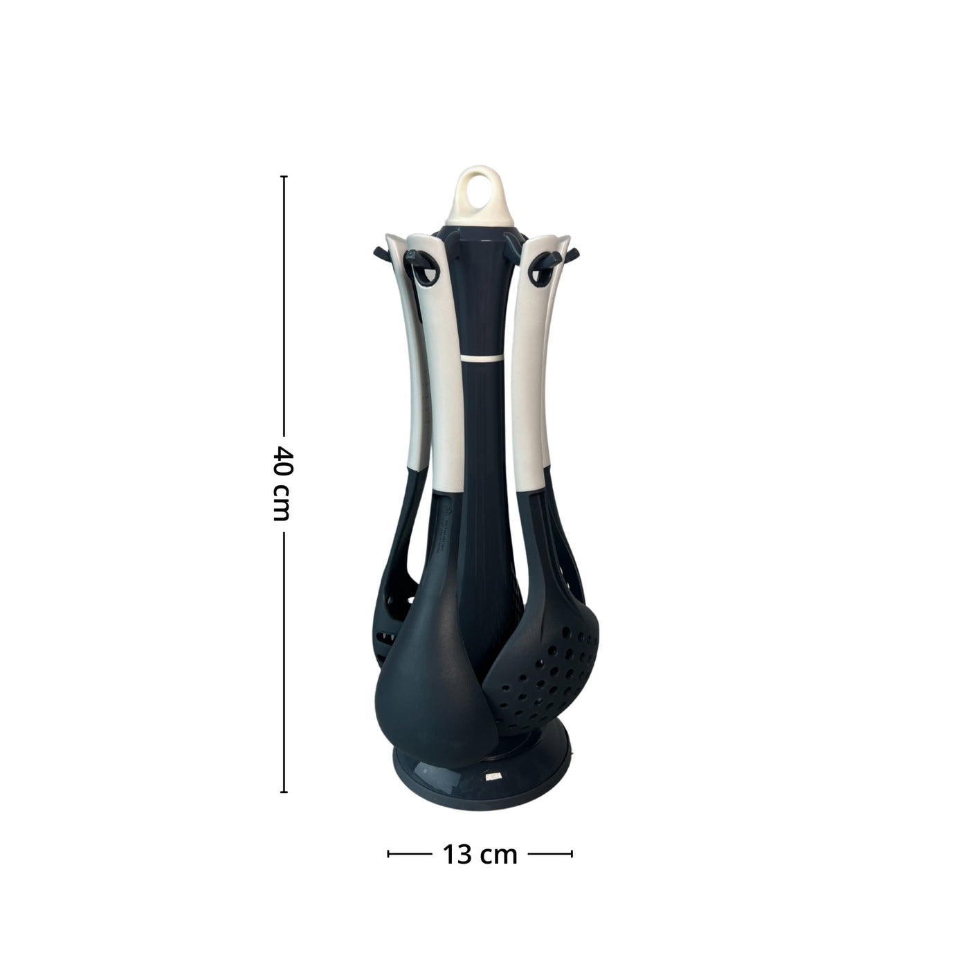 Praktisk, rimelig og elegant holder for kjøkkenutstyr. 