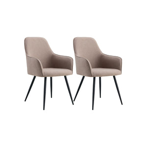 2-pk House Nordic Harbo spisestol stone