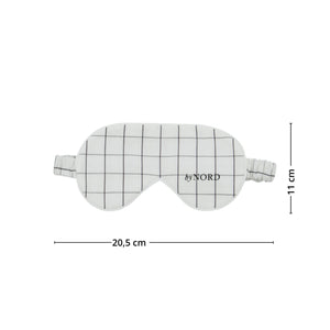 Komfortabel og myk sovemaske for bedre søvn.