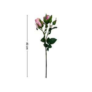 Vedlikeholdsfri rosa rose fra Mr. Plant for varig og elegant blomsterdekorasjon.