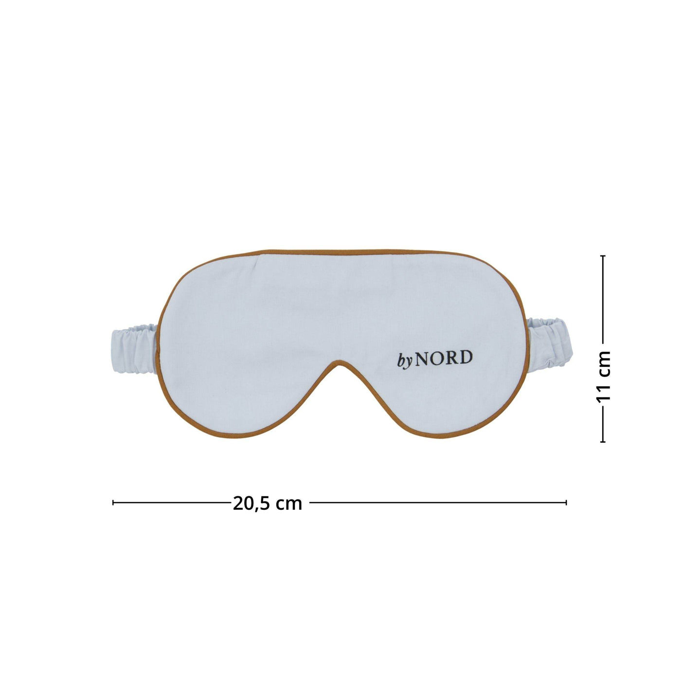 Komfortabel øyemaske som blokkerer lys for bedre søvn.
