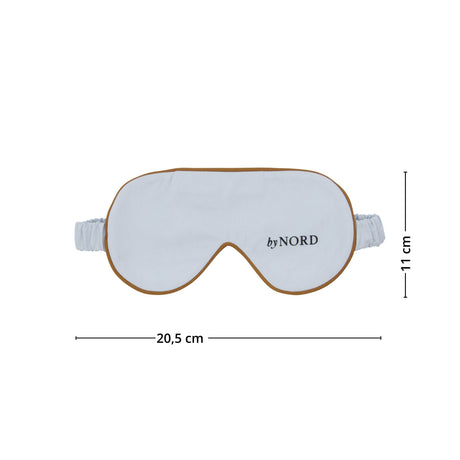 Komfortabel øyemaske som blokkerer lys for bedre søvn.