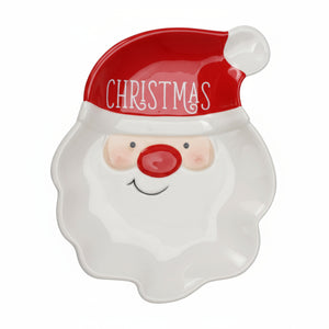 Små tallerkener i keramikk med festlig design