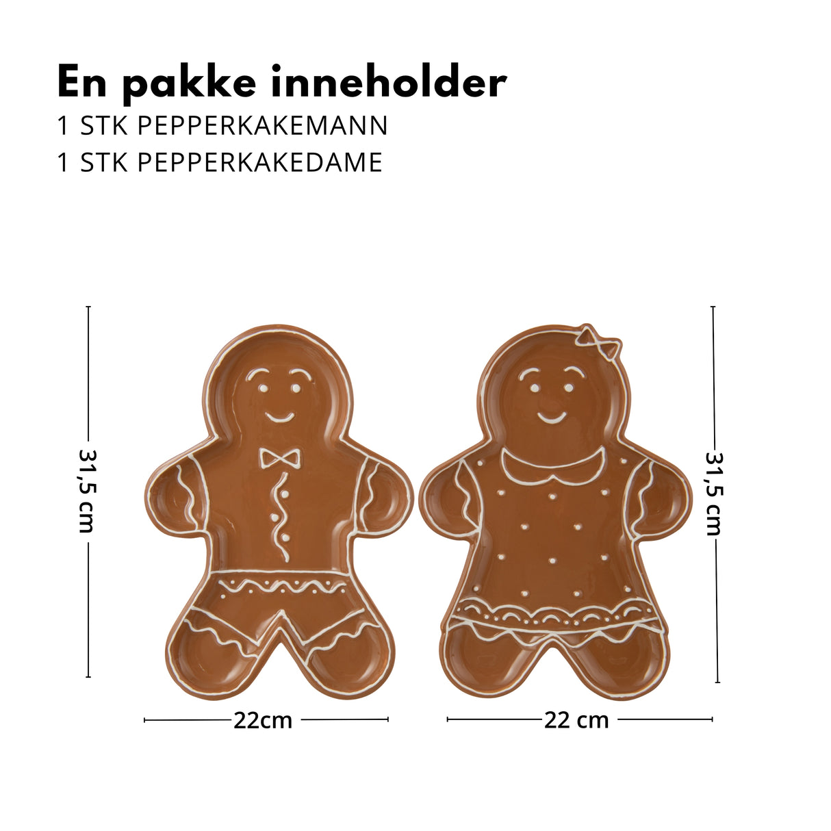 2-pk Pepperkakefat
