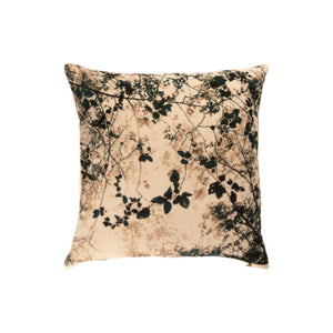 Putetrekk velur kvist petrolblå 45 x 45 cm