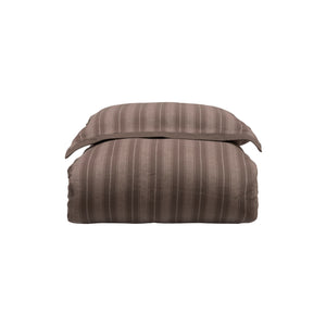 Halvor Bakke Charleston Hill sengesett i brun flanell 140x200