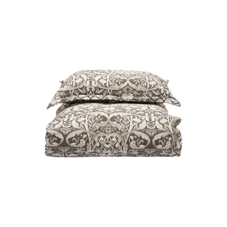 Halvor Bakke Hazendal sengesett brun 140x200 cm i sateng