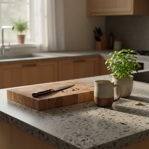 Lisboa mørkegrå selvklebende fliser