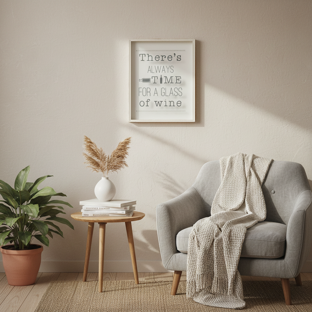 Nærbilde av korkramme i beige tre med korkoverflate for organisering