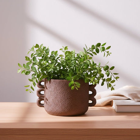 Potte Celia keramikk brun 18,5 cm - Lindas Dekor