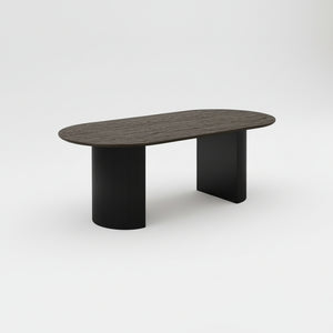 "Kvadratisk bilde av Boavista spisebord mørk brun 210 cm"
