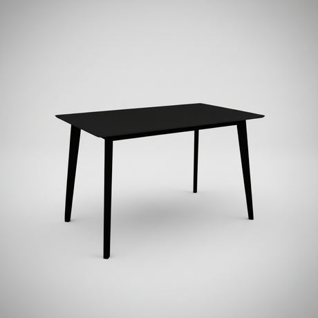 Kvadratisk produktbilde av Vojens spisebord svart 70x120 cm