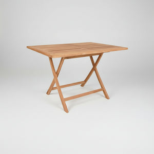 Kvadratisk produktbild av Oviedo spisebord i teak 120x80 cm