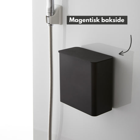 Magnetisk boks med lokk sort