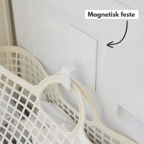 Magnetisk krok hvit - Lindas Dekor