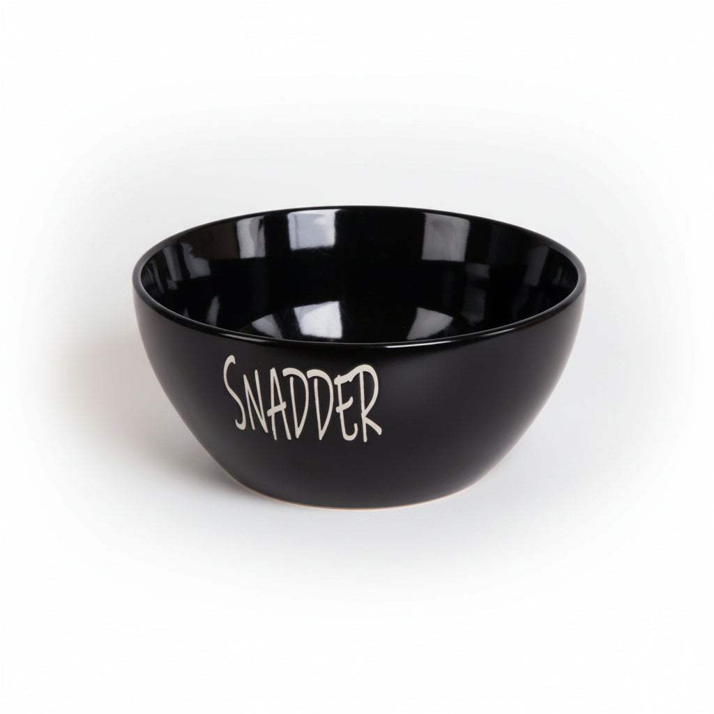 Skål keramikk sort Børscompagniet 25cm - kjøp serveringsskål online