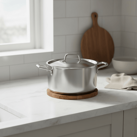 3 - pk Gryteunderlag akasietre dia: 12 - 20 cm - Lindas Dekor