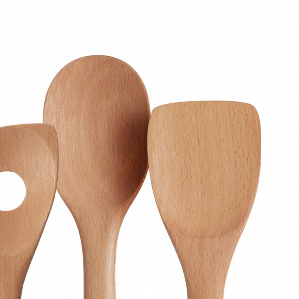 Kjøkkenredskap trio - praktiske verktøy for steking og matlaging