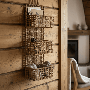 Sines vegghylle natur 25 x 15 x 70 cm - Lindas Dekor Hylle