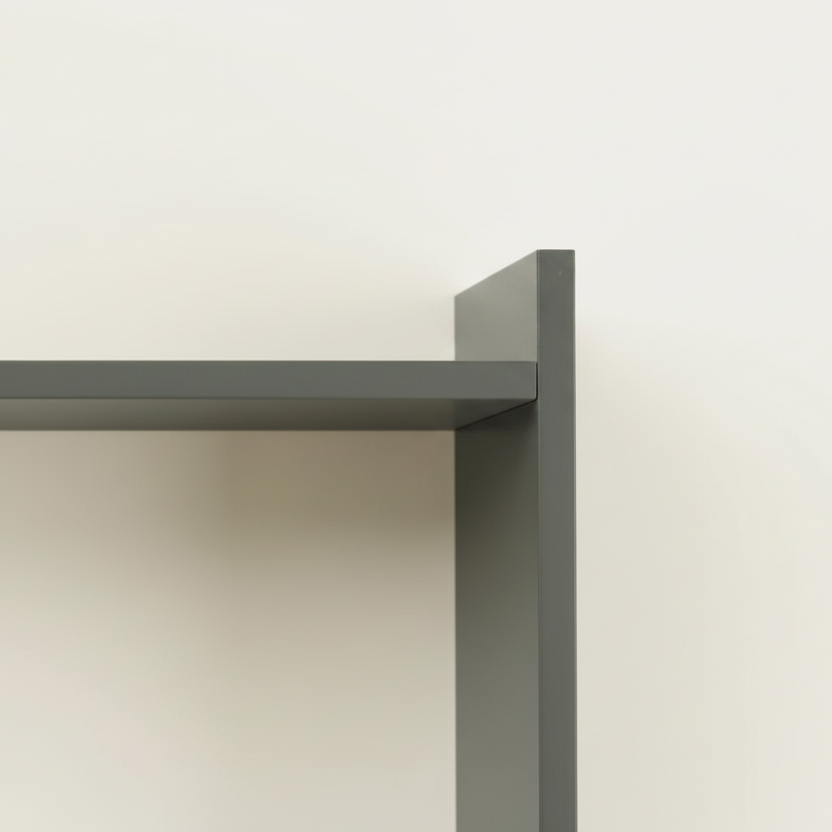 Veggmontert hylle Bamberg grønn interiør