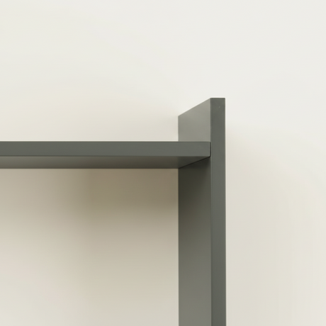 Veggmontert hylle Bamberg grønn interiør